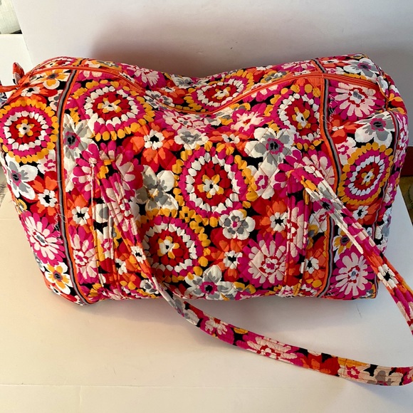 Vera Bradley Bags Vera Bradley Pixie Blooms Large Duffel Bag Poshmark